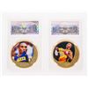 Image 1 : Lot 2 - 24kt Gold Overlay Medallions - Kobe Bryant