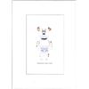 Image 1 : KAWS Gray Be@rbrick Fine Art 3D Giclee 5 x 7" Matt