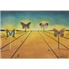 Image 1 : Salvador Dali (1904-1989) "Paysage Aux Papillons"