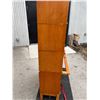 Image 6 : AS IS Vintage Barrister Bookcase - 4 Stacks with Base & Top - Approx: 34 x11 & 56.5"T