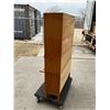 Image 7 : AS IS Vintage Barrister Bookcase - 4 Stacks with Base & Top - Approx: 34 x11 & 56.5"T
