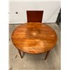 Image 3 : Farstrup Danish Teak Round Dining Table 43.25" with 18.75" Leaf (see all photos)