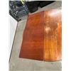 Image 7 : Farstrup Danish Teak Round Dining Table 43.25" with 18.75" Leaf (see all photos)