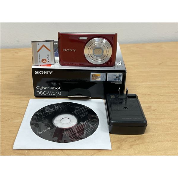 Sony Cyber-Shot DSC-W510 Digital Camera 12.1 Megapixels 4X Zoom