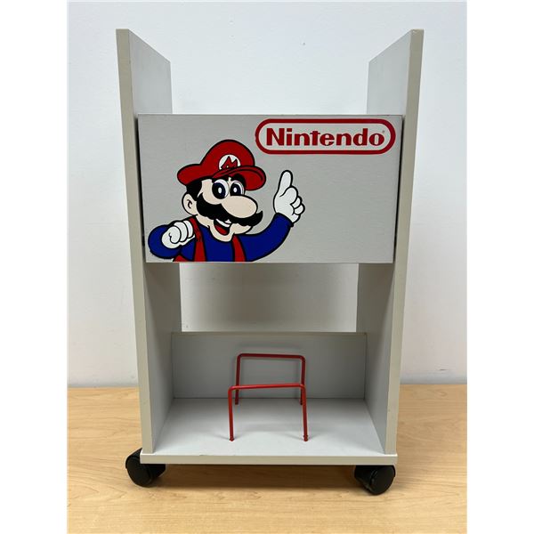 Vintage Nintendo Entertainment System NES Shelf / Storage Cabinet - 12.5 x 9.5 & 22"T