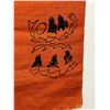 Image 3 : Agnes Nanogak on Burlap Wall Hanging - Approx: 29x12"