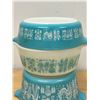 Image 3 : 3 Pyrex Amish / Butterprint Round Casseroles (no lids) - largest 1 Qt. - used, see photos