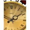 Image 3 : Mid Century Caravelle Brass Battery Op Wall Clock 11" started up with Battery - see photos