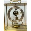 Image 2 : German Kieninger & Obergfell Brass Mantle Clock - Approx: 7.5 x 5 & 8"T not tested