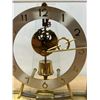 Image 3 : German Kieninger & Obergfell Brass Mantle Clock - Approx: 7.5 x 5 & 8"T not tested