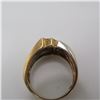 Image 6 : 10K Yellow & White gold mens ring - see description and photos