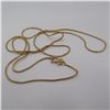 Image 5 : 10K Yellow gold 21" chain.  Very nice!  Marked 10K