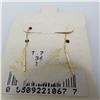 Image 7 : 10K Yellow gold and pearl earrings - see description and photos