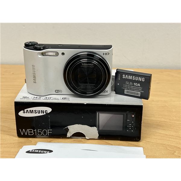 Samsung Wifi Digital Camera WB150F 14.2 Megapixel 18X Zoom