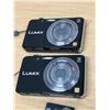 Image 5 : 2 Panasonic Lumix DMC-FH8 Leica Digital Cameras 16 Megapixels