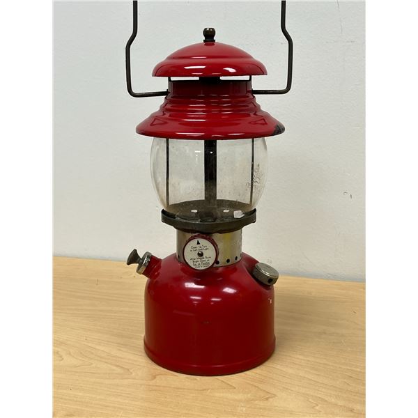Red Coleman 200 Lantern - see all photos, not tested.