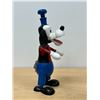 Image 3 : Vintage Figural Goofy Painted Wood Coin Bank with Lock 13.5" tall