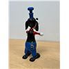Image 4 : Vintage Figural Goofy Painted Wood Coin Bank with Lock 13.5" tall