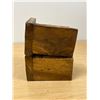 Image 5 : Wooden Figural Sleeping Cats Bookends 6"T
