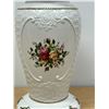 Image 2 : Large Royal Albert Old Country Roses Vase - Approx: 14"T and 7"W