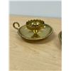 Image 3 : Good Quality Brass Candle Holders 6.5"