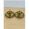Image 4 : Good Quality Brass Candle Holders 6.5"