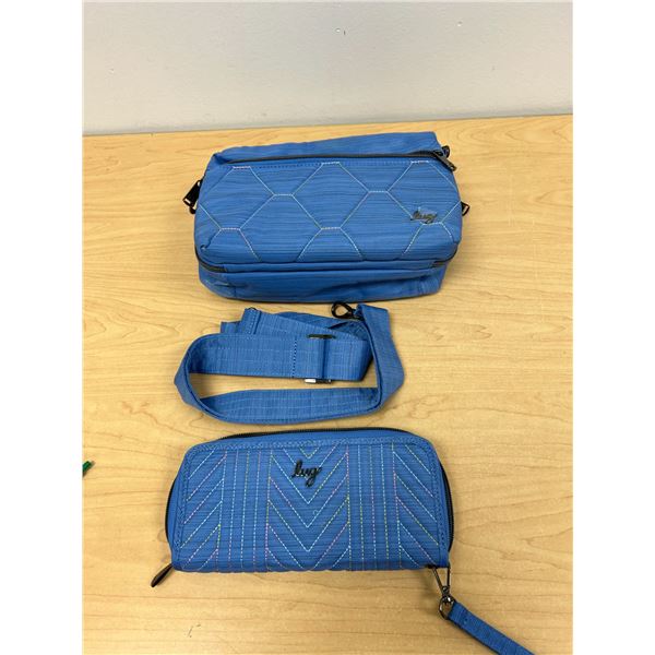 Like New Lug Straddle Wristlet & Bebop Crossbody - see all photos