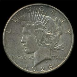 1928S Peace Dollar Coin High Grade Scarce (COI-5611)