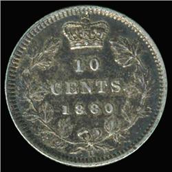 1880 Canada 10c Silver Hi Grade (COI-6730)
