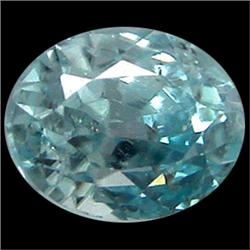 0.93ct Natural Blue Zircon Gemstone (GEM-13285B)