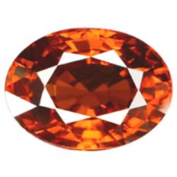 1.90ct Natural Unheated Brown Oval Zircon (GEM-14441)