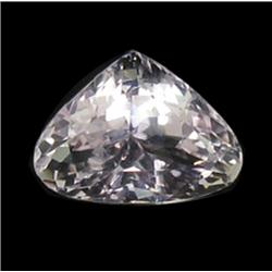 14.26ct Rich Patroke Pink Kunzite Trillion Cut Appraisal Estimate $3922 (GEM-16872O)