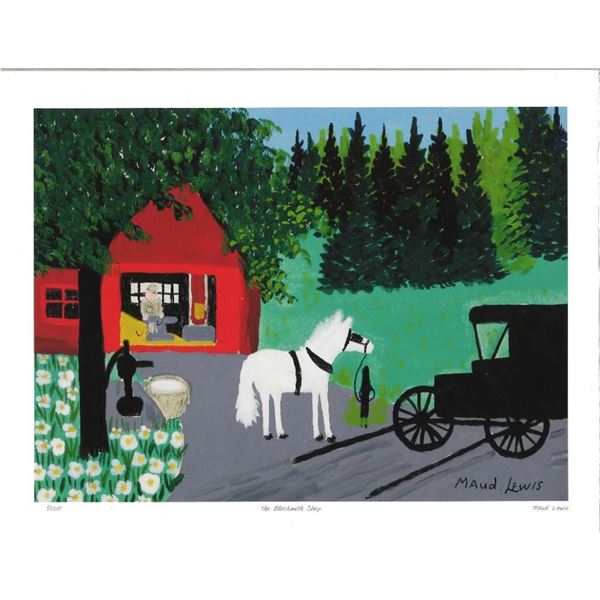 MAUDE LEWIS  Canada's Folk Artist "The Blacksmith'