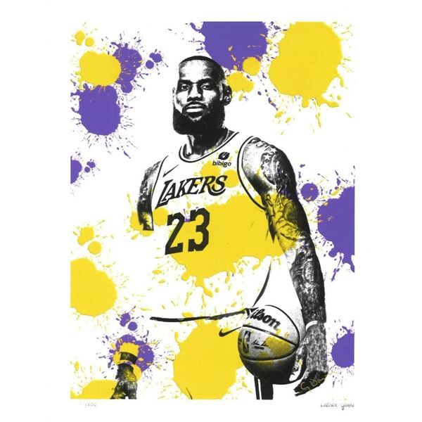 "George Davis" Exclusive Artist - "LeBron James "