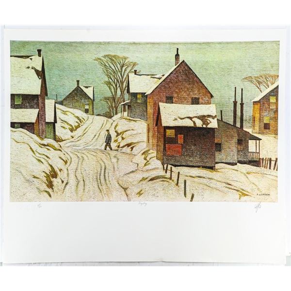 A. J. Casson (1898Ð1992) - " Grey Day " - 20 x 24