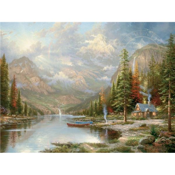 Thomas Kinkade (1958-2012) , MOUNTAIN MAJESTY III