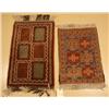 Image 1 : A Pair of Two Persian Turkoman Wool Rugs.