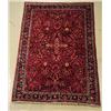 Image 1 : An Antique Persian Sarouk Wool Rug.