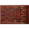 Image 2 : A Semi Antique Persian Baluch Wool Rug.