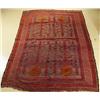 Image 1 : An Antique Uzbek Soumak Wool Rug,
