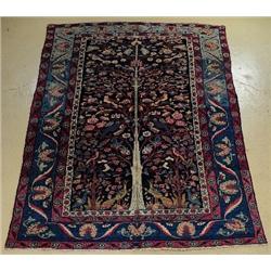 An Antique Persian Khorasan Wool Rug.