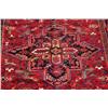 Image 2 : A Semi Antique Persian Heriz Wool Rug.