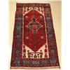 Image 1 : A Semi Antique Persian Hamadan Wool Rug.