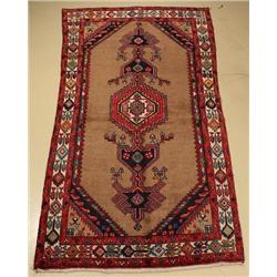 A Persian Serab Wool Rug.