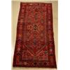 Image 1 : A Persian Hamadan Wool Rug.