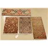 Image 1 : A Group of Four Pakistani Persian Agra Wool Rugs.