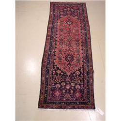 A Persian Mahal Wool Runner.