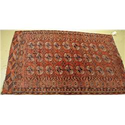 An Antique Turkoman Caucasian Wool Rug.