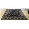 Image 1 : A Persian Kurk Kashan Wool Rug.