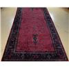 Image 1 : An Antique Indian Kashan Wool Rug,